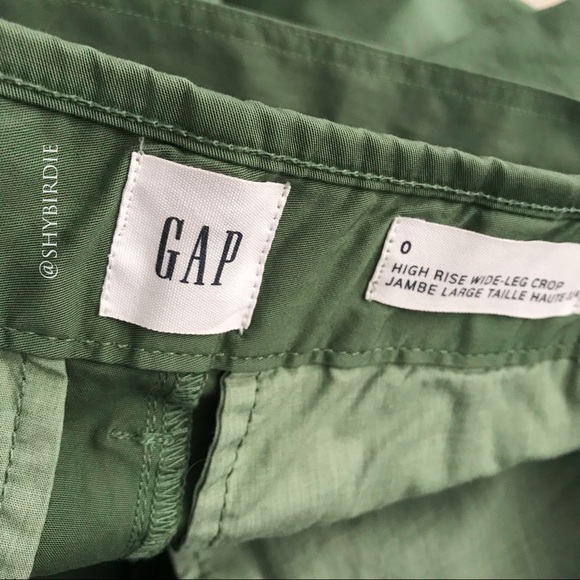 NEW GAP Wearlight Wide Leg Cropped Pants - Picture 5 of 11